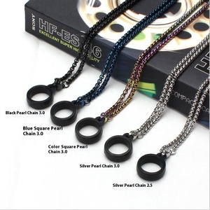 13mm Waterproof Letterpress Printed Stainless Steel Anti-Lost Hanging Chain Universal Promotional Lanyard CN/GUA