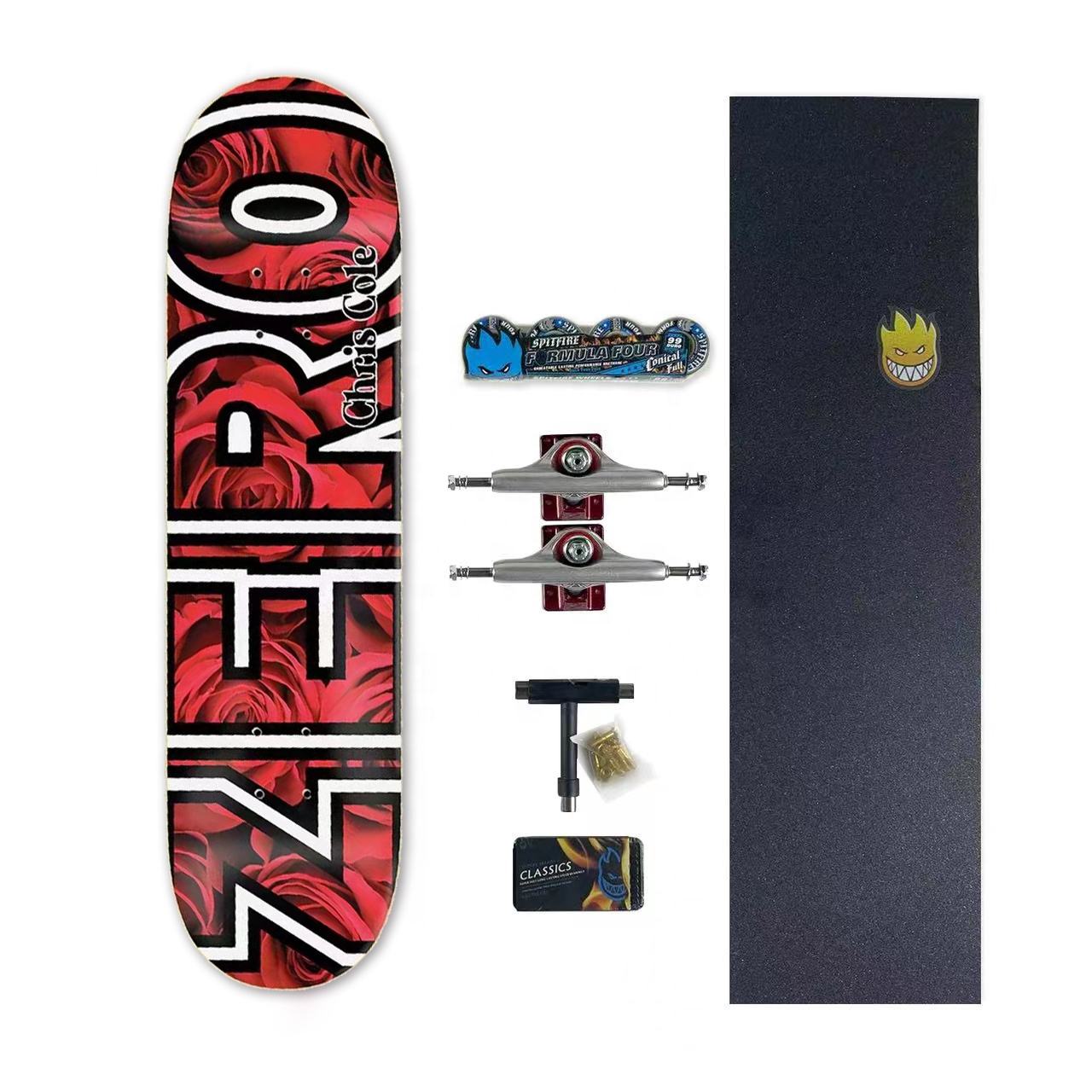 Zero Skateboards Complete Set - 7.75/8.0/8.25/8.5 Inch Decks in 7