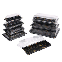 Boîte à Bingo Transparente Jetable Durable et Écologique pour Plats à Emporter de Restaurant, Taille Personnalisée, Vente en Gros Usine