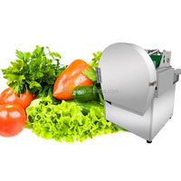 Eléctrica automática de apio Kale Green Bean Coco Slice Chips Shredder Dice Chopper Slicer Cutter Máquina cortadora de verduras