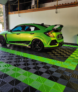 Factory Wholesale 18mm Interlocking Pp Garage <strong>Floor</strong> Tiles Vented <strong>Vinyl</strong> Flooring - Product Image 5