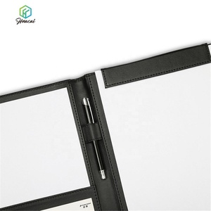 Mua trực tuyến của A4 Kích thước PVC da Double Sided Clip Board với Pocket nộp hồ sơ văn phòng phẩm Sản phẩm - Product Image 5
