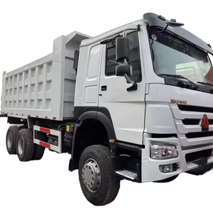 Camion benne lourd Howo Sino 6x4 10 roues d'occasion blanc à vendre - Product Image 1