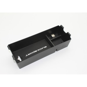 Lu Zun Armrest Storage Box <b>Black</b> Plastic Center <b>Console</b> Compartment For Buick GL8 2011-2018 - Product Image 2