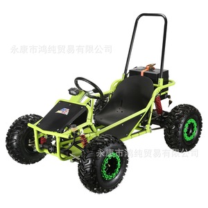 โกคาร์ทไฟฟ้าออฟโรด 1000W ขับเคลื่อนเพลา สำหรับทุกสภาพพื้นผิว ยูทีวี รถชายหาด สำหรับผู้ใหญ่และเด็ก - Product Image 1
