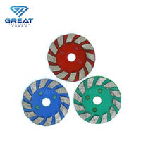Meule diamantée de haute qualité de 100 mm, meuleuse à disque, dureté moyenne, personnalisable, support OEM pour le granit, le marbre, le béton