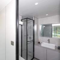 Maison capsule modulaire préfabriquée intelligente en acier léger F40, écologique, facile à installer, pour hôtel, maison, salon