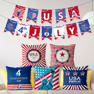 Usa Star Spiral Pendant Party Decorations For Independence Day <b>Paper</b> Props Disposable - Product Image 3