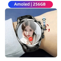Reloj inteligente redondo AMOLED H19 4G LTE con batería grande, hasta 4 días en espera, resistente al agua IP67, reloj inteligente Android para unisex.