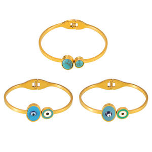 Pulsera ajustable de acero inoxidable en forma de C con apertura en caliente, última llegada, acepta palabras grabadas y patrón de oración, joyería con letras - Product Image 4