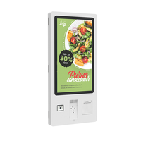 Kiosco de Autoservicio con Pantalla Táctil de 32 Pulgadas, Android, Montaje en Pared/Suelo, PCAP, Cámara Integrada, Pago por Código QR, 1080P