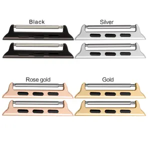 Keepwin rắn 316L thép không gỉ Dây đeo đồng hồ thay thế ban nhạc kết nối adapter cho Apple iWatch 9 8 7 6 5 4 3 <span class=keywords><strong>2</strong></span> 1 SE - Product Image 6