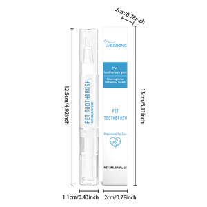 Lápiz Dental Universal para Mascotas, Herramienta Integrada de Limpieza Dental, Pasta de Dientes para Perros y Gatos, Cepillo de Dientes en Forma de Lápiz para el Cuidado del Aliento, Empaquetado en Caja - Product Image 6