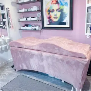 Colchão de salão de beleza OEM cama de massagem colchão de espuma de memória colchão de extensão curva para salão de beleza