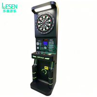 Darts Master Machine de fléchettes d'intérieur, Mode Compétitif, Écran LCD Haute Définition, Installation et Maintenance, Fonctionnement à Monnayeur