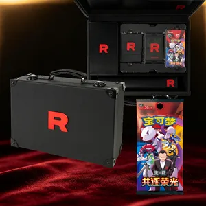 Genuine Simplified Chinese Chasing Glory Together Trading <b>Card</b> Booster Pack Set With Exclusive Metal Collectible Coin Rare - Product Image 3