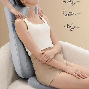 LEMESY Knetende 4D Ganzkörper-Massagesitzauflage für die Halswirbelsäule, Shiatsu Nacken- und Rückenmassagekissen - Product Image 2