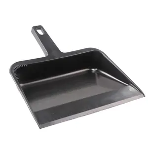 Any Fit Plastic Dust Pan For Commercial Or Household Use With Rubber And Bristle Broom Head Made From PP Material