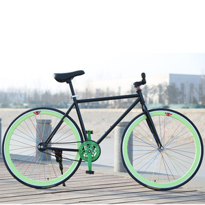 Vélo fixie Jack 700C entièrement en chromoly, vélo à vitesse fixe coloré, vélo à une seule vitesse - Product Image 4