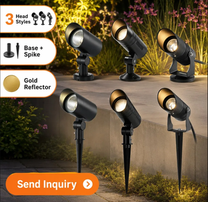 Projecteur LED extérieur IP65 en aluminium, étanche, pour éclairage d'arbres, de paysages et de pelouses, à montage au sol, 24V - Product Image 6