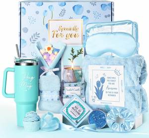 Coffret Cadeau Bain Spa Bio Naturel Xiangpin XP-G-02 pour Femme – Bougies en Cire de Soja, Bombes de Bain, Savon à l'Avoine, Sels de Bain – Idéal Anniversaire - Product Image 2