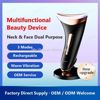 Appareil de beauté portable pour le visage et le cou, vente en gros, service de personnalisation du logo OEM pour les distributeurs de marques de beauté et salons de soins personnels, commande en gros