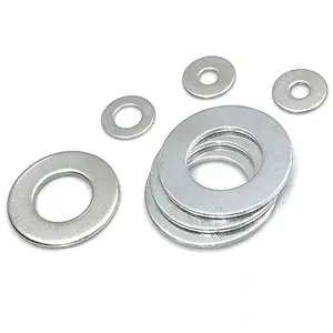 Wholesale Plain 304 Stainless Steel Flat Washer M1.6 M2 M2.5 M3 M4 M5 M5 M8 M10 M12 M20 DIN125 Washer