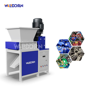 Phế liệu kim loại Shredder máy mini có thể máy nghiền chất thải lốp Shredder Máy tái chế để tái chế bin - Product Image 2