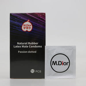 Männliches Luxus-ultra dünnes Kondom, extra geschmierte Partikel - Product Image 1