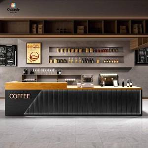 Quiosco de Café Moderno para Exteriores con Iluminación LED |   Mostrador de Café Personalizado Tipo Pop-up para Cafeterías e Interiores de Cafés - Product Image 4