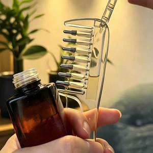 Pettine Applicatore Liquido per Cuoio Capelluto a 6 Denti, Pettine Massaggiante per Trattamento Olio Capelli, Strumento Professionale per la Cura dei Capelli - Product Image 2