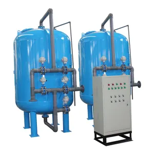 High automatically Dia1.6m Sand Filter System to remove 50--100 micron suspended solids