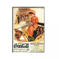 Pancarte Métallique Vintage Personnalisée pour Café, Décoration Murale Rétro pour Bar, Café, Maison, Affiche Métallique Décorative, Vente en Gros