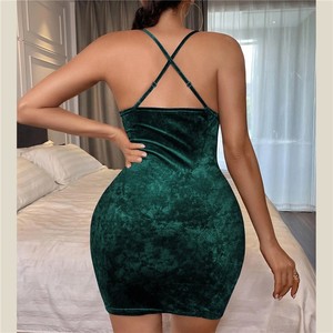 Lingerie Sexy Femmes Velours Séduction Pur Désir Serré Jarretelles Jupe En Gros 1821 - Product Image 2
