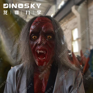 Реквизит для дома с привидениями в натуральную величину, АНИМАТРОНИКА на Хэллоуин, страшные призраки, модель, украшения, другие продукты для парка развлечений - Product Image 6