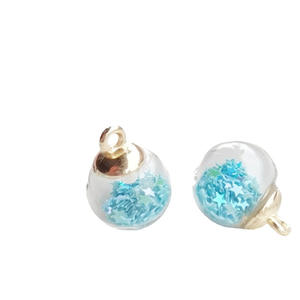 Colgante redondo colorido divertido Diy encanto fabricación de joyas colgante de forma redonda cuentas de cristal acrílico - Product Image 5