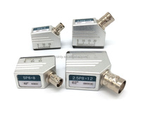 Sonda recta de onda longitudinal de doble cristal con 5MHz para medir espesor transductor detector de fallas ultrasónico NDT