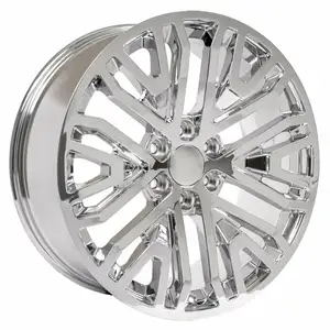 CT2074 22 "镀铬5906轮辋适合Chevy Tahoe Silverado RST车轮22x9 84040799