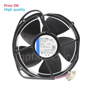 Ventilador axial dc EBM2214F 200x51mm ventiladores redondos e ventiladores 24VDC tubeaxial max. 1220 m3/h máquina FanGrid e-cooler sistema ventilador de refrigeração