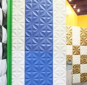 장식 홈 새로운 디자인 3D 벽 패널 클래식 디자이너 PVC 벽 종이 3D 거실 현대 장식