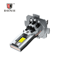 Système d'éclairage automobile ODM d'usine 8000Lm 6000K, phares LED Foco Turboes H4 H7, lampes LED pour voitures, Lampadas Faros