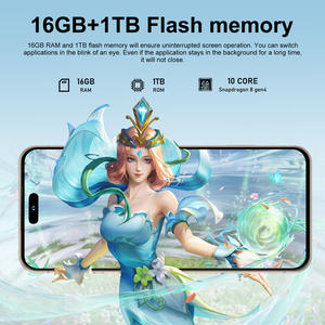 สมาร์ทโฟนรุ่นใหม่ I17 Pro 5G ปี 2025 ชิปประมวลผล Octa Core รองรับ CDMA ภาษาอังกฤษ รองรับซิมคู่ หน่วยประมวลผล MTK หน้าจอความละเอียดสูง 4K สำหรับเล่นเกม - Product Image 4