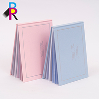 Cuaderno de tapa dura de cartón para coser, impresión láser, laminación mate, papel sostenible para exhibiciones, regalos, OEM, venta al por mayor
