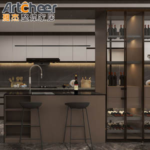 Juego de <span class=keywords><strong>Muebles</strong></span> de Cocina Modernos, Ofrecidos como Conjuntos Completos de Gabinetes de Cocina <span class=keywords><strong>con</strong></span> Servicio de Compra Directa y Conveniente - Product Image 5