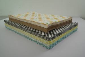 กระดาษห่อแฮมเบอร์เกอร์แบบกำหนดเอง เป็นมิตรกับสิ่งแวดล้อม ย่อยสลายได้ เกรดอาหาร เคลือบ PE ด้านเดียว ผลิตจากวัสดุรีไซเคิล กันน้ำ - Product Image 2