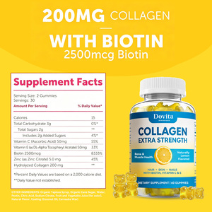 Gomitas de Colágeno Vegano de Marca Privada Hechas en EE. UU., 10 g, con BCAA y EAA de Guisante, para la Recuperación Muscular y la Energía, Sin Azúcar, Halal, Sin OMG, Certificación GMP - Product Image 2
