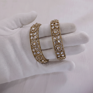 Luxury High Quality Tungsten <b>Gold</b> Plated Multi Color <b>Bangles</b> <b>Set</b> Indian Bridal Wedding Party Wear for Women Gift Anniversary - Product Image 2