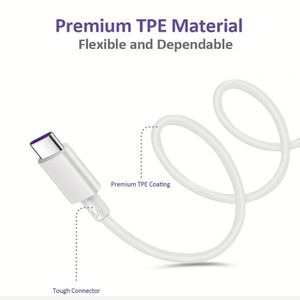 Wholesale Price 5A Cable <b>Type</b> <b>C</b> <b>USB</b> Cable Data Transfer 60W <b>USB</b>-<b>C</b> Power <b>Plug</b> <b>Type</b> <b>C</b> Charger Cable - Product Image 3