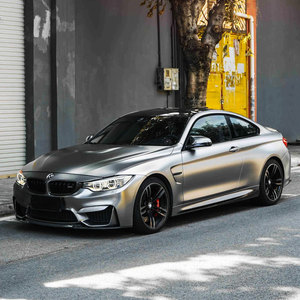 High Matte Metallic Space Ash <b>Vinyl</b> PET Car <b>Wrap</b> Exterior Exterior Matte Car Stickers Covering Film - Product Image 2