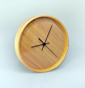 <strong>DIY</strong> Wooden <strong>Clock</strong> with Silent Movement Customized <strong>Clock</strong> Face and Color Quartz Wall <strong>Clock</strong> for Home Decor Reloj De Pared - Product Image 5
